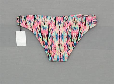 NWT Shade And Shore Womens Sun Coast Cheeky Bikini BRIGHT Multi Color