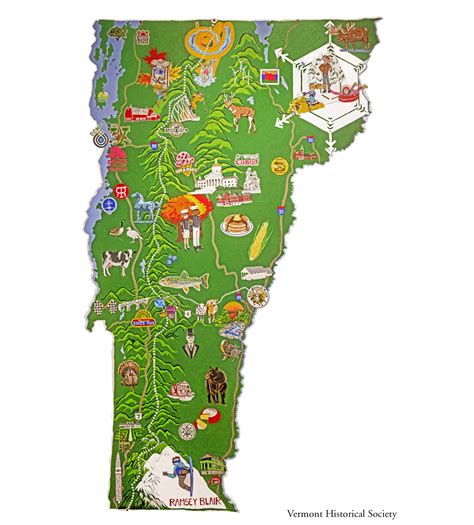 Illustrated Maps of Vermont — Vermont History Explorer