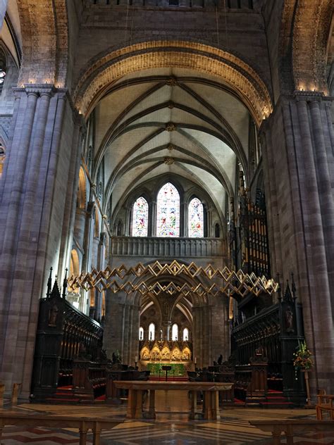 Photographs of Hereford Cathedral, Herefordshire, England: The choir