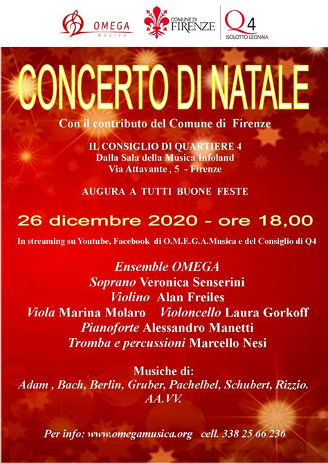 CONCERTO DI NATALE O M E G A MUSICA