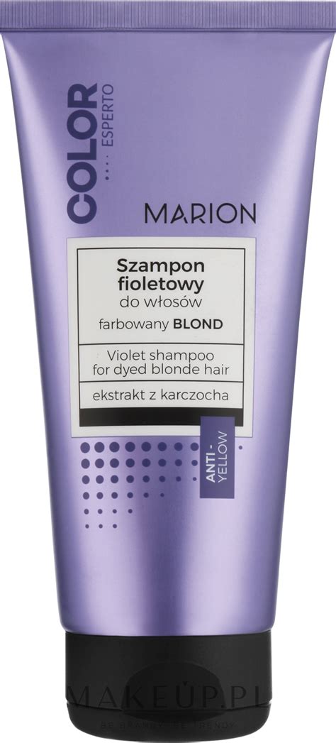 Marion Color Esperto Fioletowy szampon do włosów farbowanych na blond