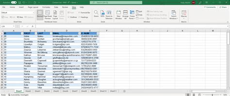 How To Use Excel Sheet View For Easy Collaboration Layer Blog