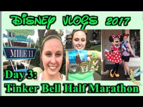 Tinker Bell Half Marathon Disney Vlogs Day Youtube