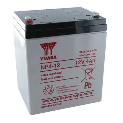 Yuasa Np Rechargeable Sealed Lead Acid Sla Battery Cell Pack