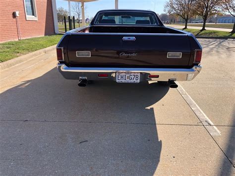 Chevrolet El Camino Pickup Red Rwd Automatic Classic Chevrolet