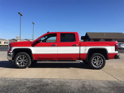 2014 2018 Gmc Sierra 1500 Two Tone Vinyl Stripes Stickers Etsy