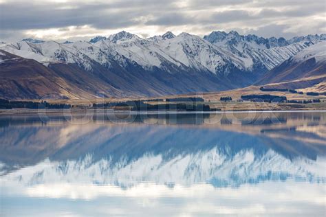 New Zealand lakes | Stock image | Colourbox