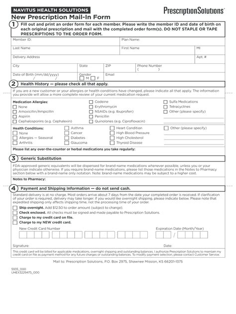 Fillable Online Bussvc Wisc Mail Service Pharmacy Enrollment Form Fax