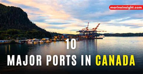 10 Major Ports In Canada