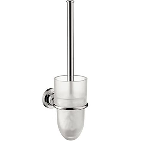 Hansgrohe Axor Citterio Chrome Brass Toilet Brush Holder In The Toilet