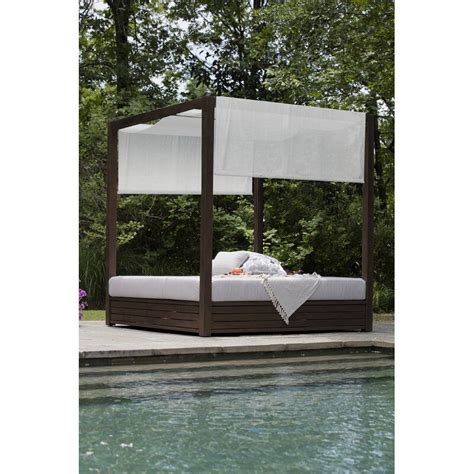 Summer Classics Cayman Canopy Patio Daybed with Cushions | Perigold ...