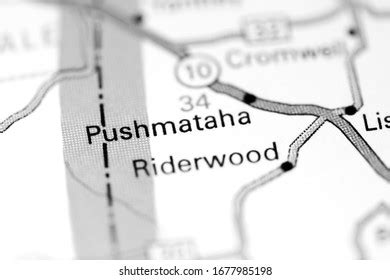 Pushmataha Map Photos, Images & Pictures | Shutterstock