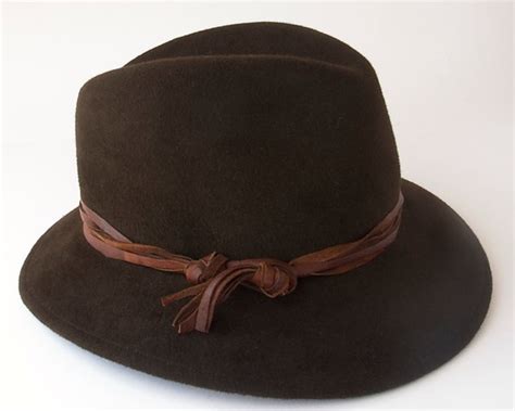 Brown Fedora Hat Women Spring Fashion Fall Fashion By Katarinahats