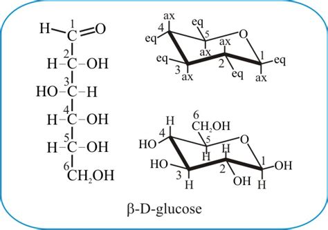 Alpha And Beta Glucose Ring Structure