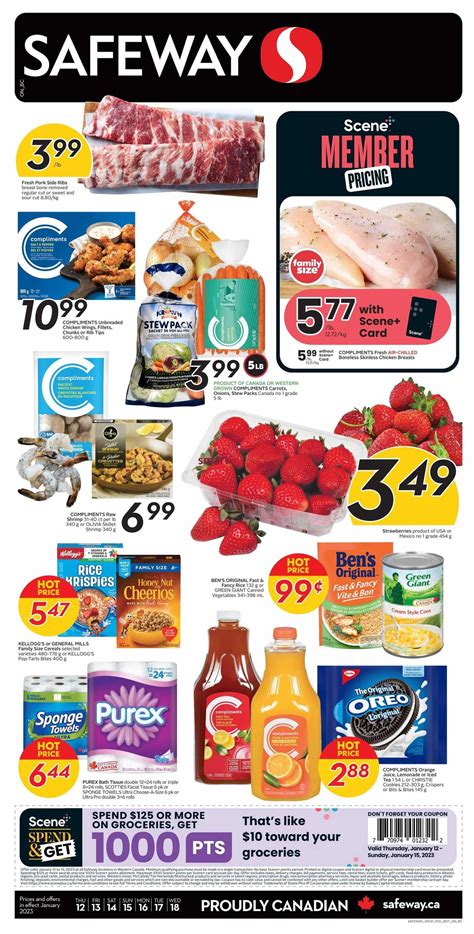Safeway Vancouver flyer discounts help families save on grocery bills 13
