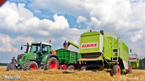 Kombajn Claas Dominator 98sl Fendt Vario 412 Fotka 542292