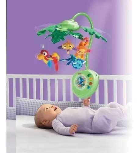 Fisher Price Movil Para Cuna Bebe Rainforest Original En Venta En Lima