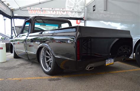 Steve And Danielle Locklins 1970 Chevy C 10 Truck On Forgeline Rb3c