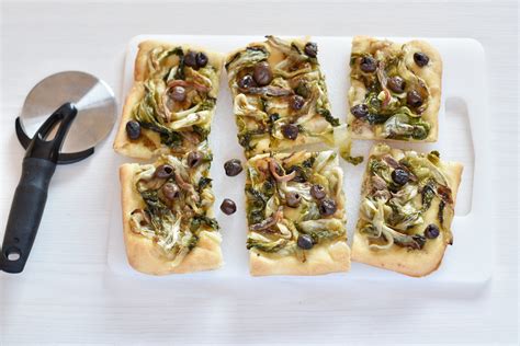 Focaccia Con Scarola Facile Senza Lievitazione Adatta La Ricetta