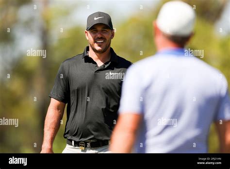 Captain Brooks Koepka Of Smash GC Seen On The Third Green During The