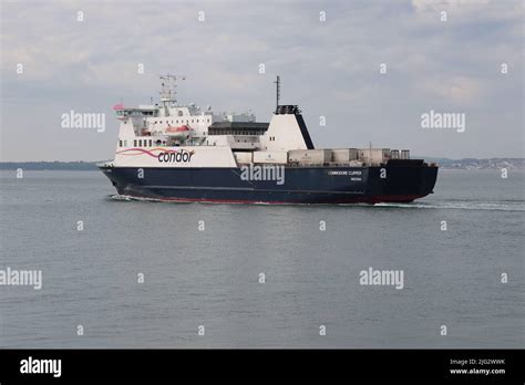 The Condor Ferries Vessel Commodore Clipper Heading Into The Solent