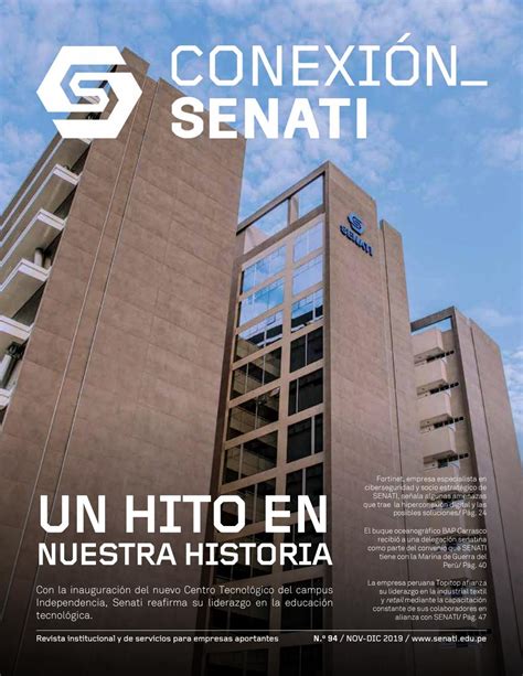 Revista Conexión SENATI - Edición 94 by Senati Oficial - Issuu