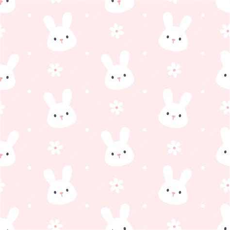 Rabbit Pattern Wallpaper