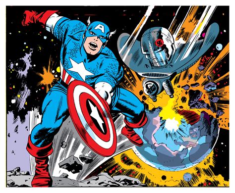 Pin by edson kapa on Capitão América Jack kirby art Jack kirby