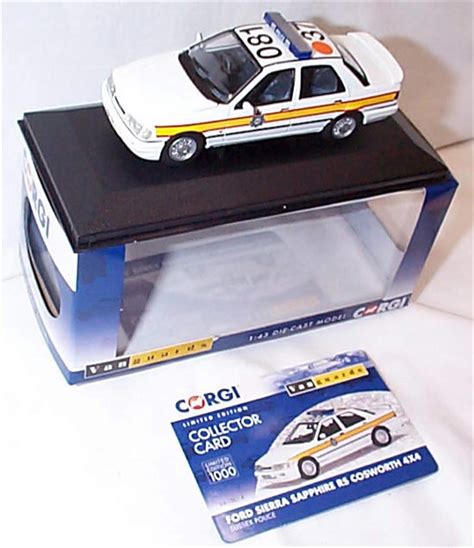 Corgi Vanguards Ford Sierra Sapphire Rs Cosworth X Sussex Police Car