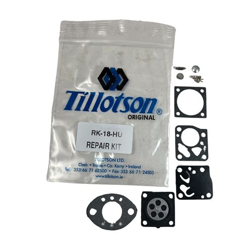 Rk Hu Tillotson Genuine Repair Kit Platt Products