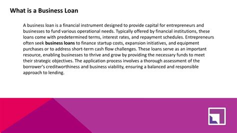 Ppt Ultimate Guide To Securing A Game Changing Business Loan