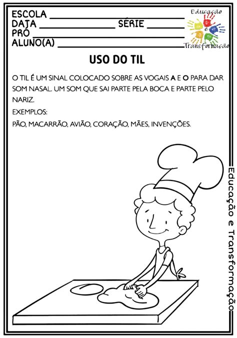 Acentua O Gr Fica Agudo Circunflexo E Til Atividade Para Trabalhar