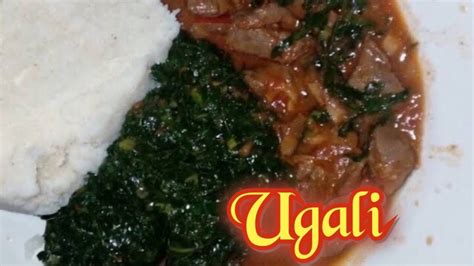 How To Cook Ugali And Spinach Kenyan Dish Ugali Youtube