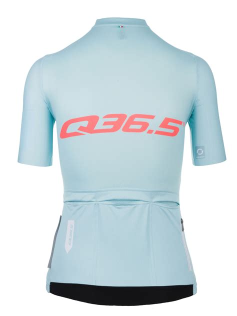 Cycling Gregarius Pro Signature Jersey Women Acquamarina Blue Q