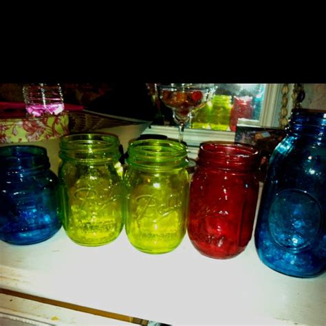 Mod Podge Glossy Food Color Dash Of Water Pretty Jars