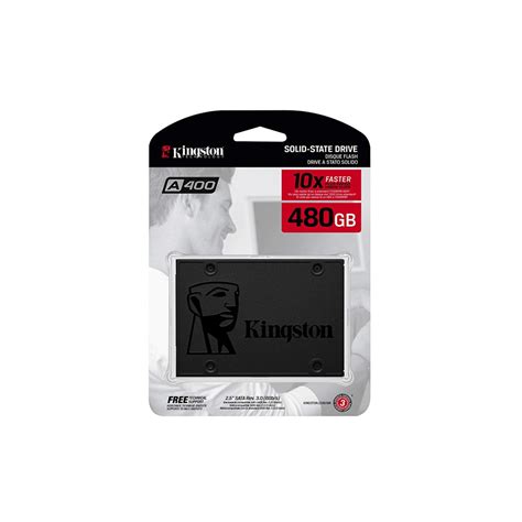 Buy Kingston A400 SSD 480GB SATA 3 2.5in SA400S37/480G (pc) Online ...