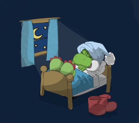 Sleeping yoshi by rb443 on DeviantArt