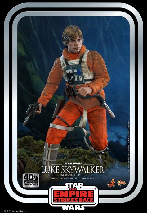 Hot Toys MMS Star Wars V TESB Luke Skywalker Snowspeeder Pilot Th Anniv Hot Toys