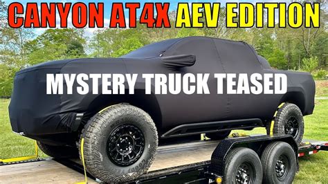 Upcoming Gmc Canyon At X Aev Edition Up Close Personal Youtube