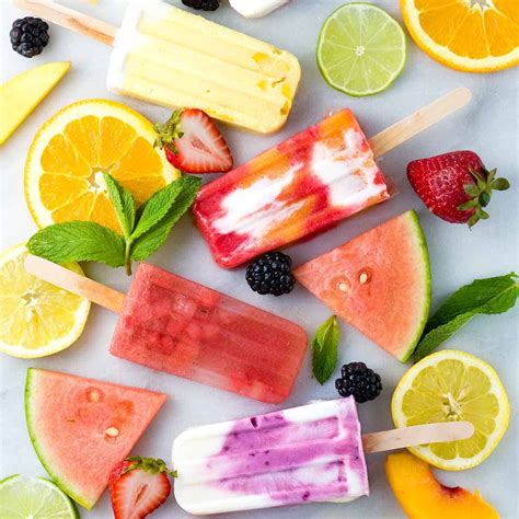 Make Your Own Healthy Homemade Fruit Popsicles | Jessica Gavin