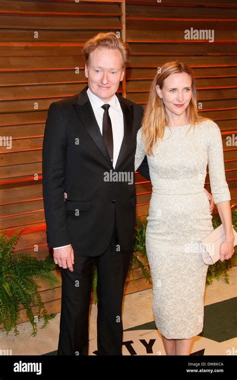 Conan Obrien And His Wife Hi Res Stock Photography And Images Alamy