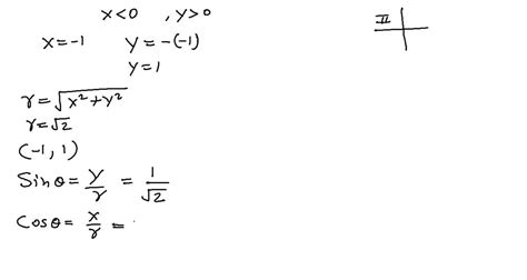 Solvedthe Terminal Side Of θlies On The Given Line In The Specified