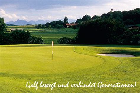 Golf Club H Slwang I Chiemgau Chiemsee Alpenland Tourismus