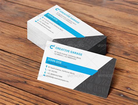 Garage Business Card By Creativecomplex Graphicriver