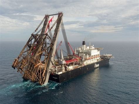 Pioneering Spirit Heavy Lift Construction Vessel