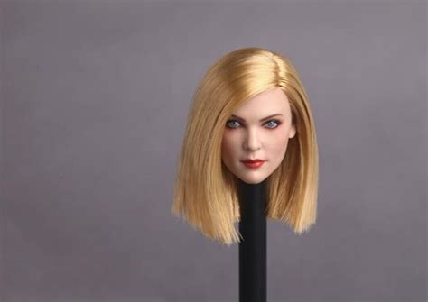 Female Head Sculpt For Blonde Hair Gactoys Phicen Hot Toys Figure Body Ebay