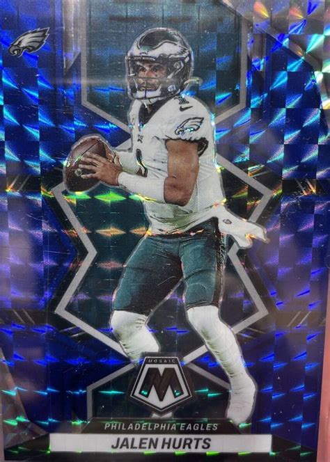 Jalen Hurts Mosaic Blue Price Guide Sports Card Investor