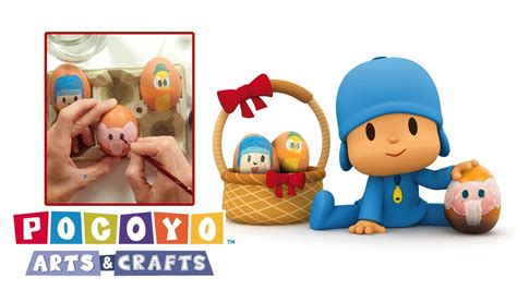 Pocoyo Italiano Arts Crafts Uova Di Pasqua Video E Cartoni