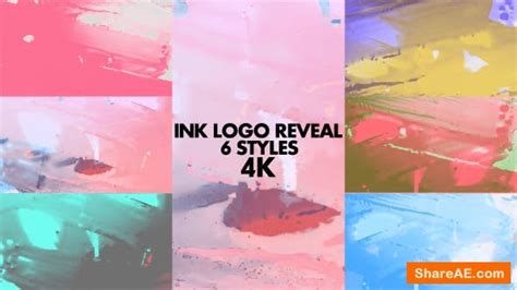 Videohive Ink Logo Reveal Free After Effects Templates After