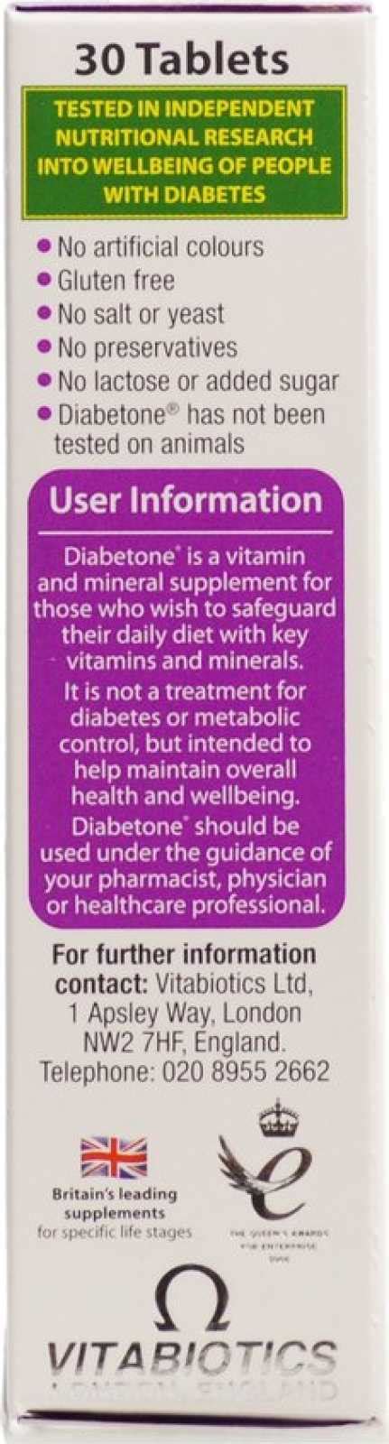 Diabetone Vitabiotics Su Zumub